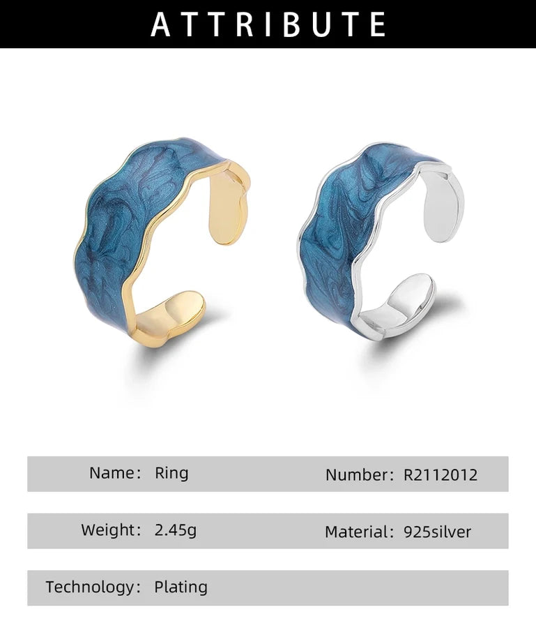 18K vergoldet Weißgold plattiert Rhodium plattiert 925 Sterling Silber geometrische Ringe 925 Sterling Silber Ringe | Shop Nory