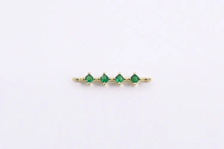 1 Stück 20*3mm 925 Sterling Silber Zirkon Geometrisch Polierte Anhänger Schmuck Zubehör | Shop Nory
