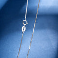 925 Sterling Silber Melonensamen Kette Kabelkette Schmelzkette Beschichtung Geometrische Halskette | Shop Nory