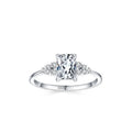 925 Sterling Silver Zirkon Rechteck Ringe | Shop Nory