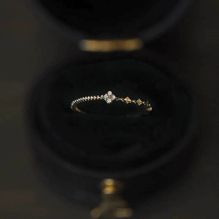 925 Sterling Silber Blumen Offene Ringe 925 Sterling Silber Ringe | Shop Nory