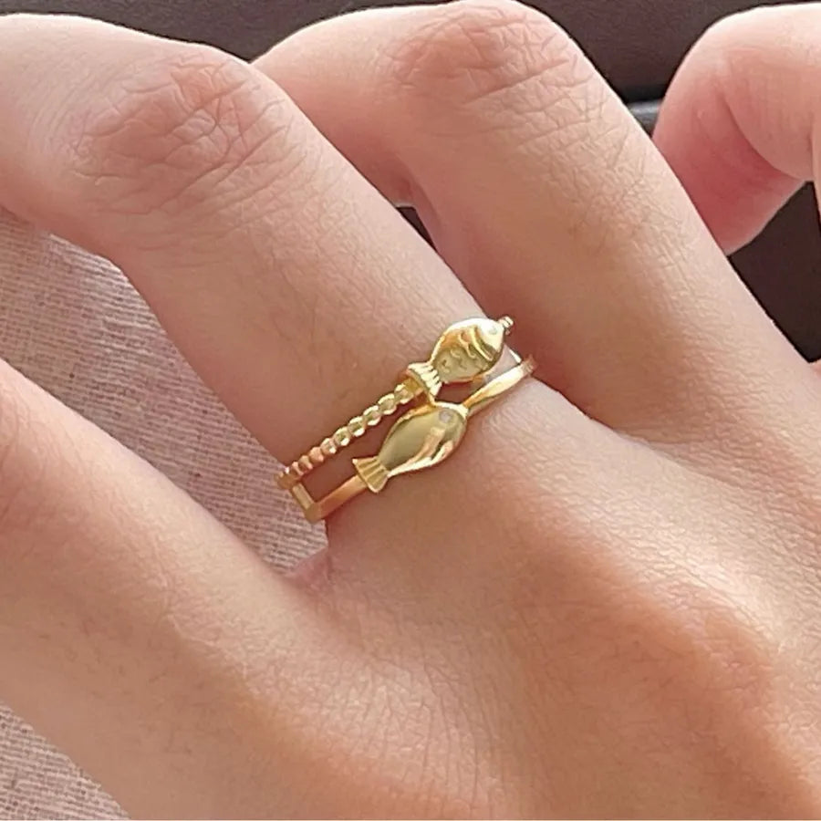 925 Sterling Silver Fischringe 925 Sterling Silver Ringe | Shop Nory