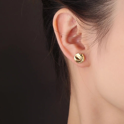 1 Paar 925 Sterling Silber 925 Sterling Silber Ohrringe Geometrische Ohrstecker | Shop Nory