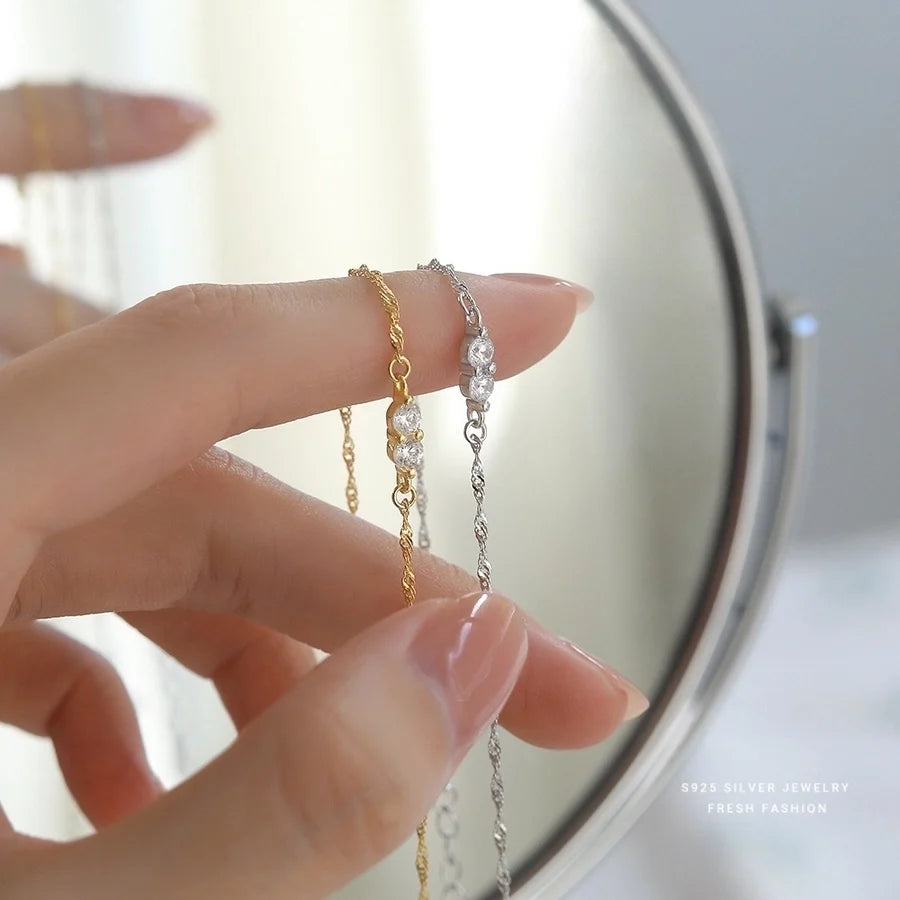 925 Sterling Silver Armbänder Elegant Glam | Shop Nory