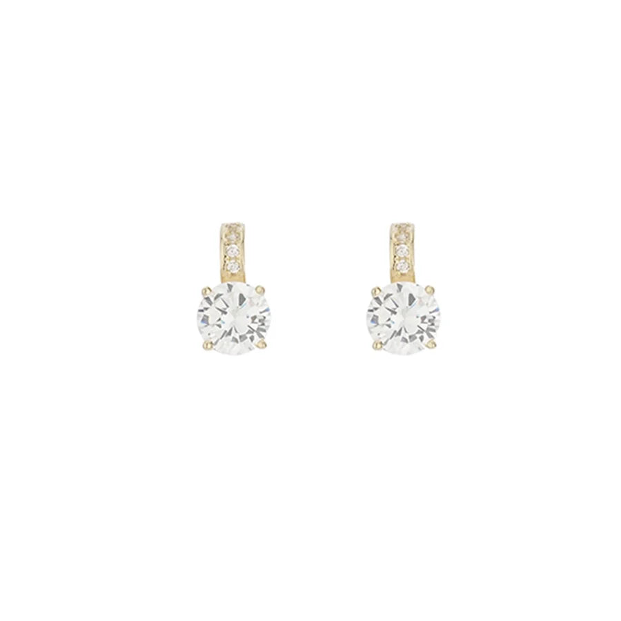 1 Paar 14K vergoldete 925 Sterling Silber 925 Sterling Silber Ohrringe Geometrische Ohrstecker | Shop Nory