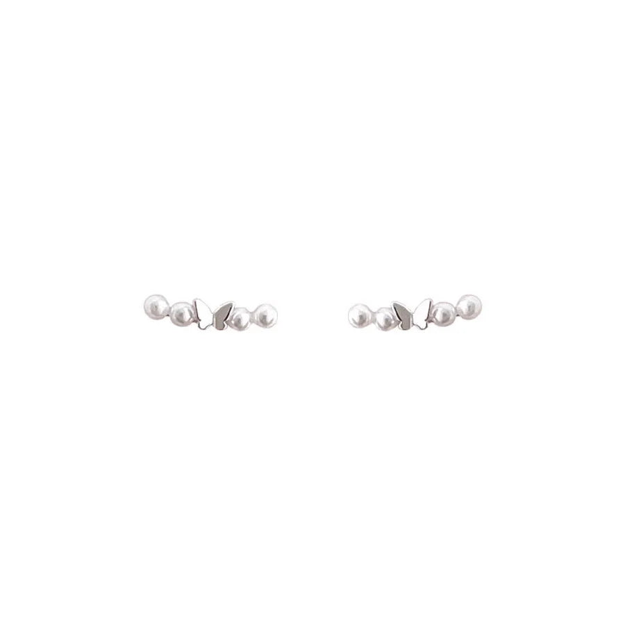 1 Paar 925 Sterling Silber 925 Sterling Silber Ohrringe Schmetterlingsohrringe | Shop Nory