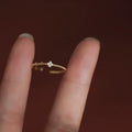 925 Sterling Silber Blumen Offene Ringe 925 Sterling Silber Ringe | Shop Nory