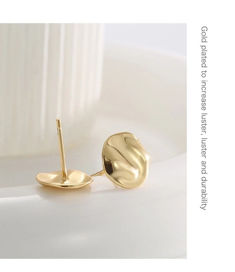 1 Paar 925 Sterling Silber 925 Sterling Silber Ohrringe Geometrische Ohrstecker | Shop Nory