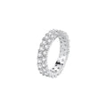 925 Sterling Silber Zirkon Runde Ringe 925 Sterling Silber Ringe | Shop Nory