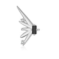 1 Stück 18K vergoldet Weißgold vergoldet 925 Sterling Silber Zirkon 925 Sterling Silber Ohrringe Einfarbige Ohrmanschetten | Shop Nory