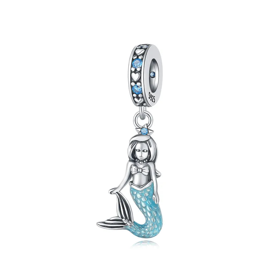 1 Stück 10*12mm 925 Sterling Silber Zirkon Herzform Fisch Polierte Perlen Schmuck Zubehör | Shop Nory