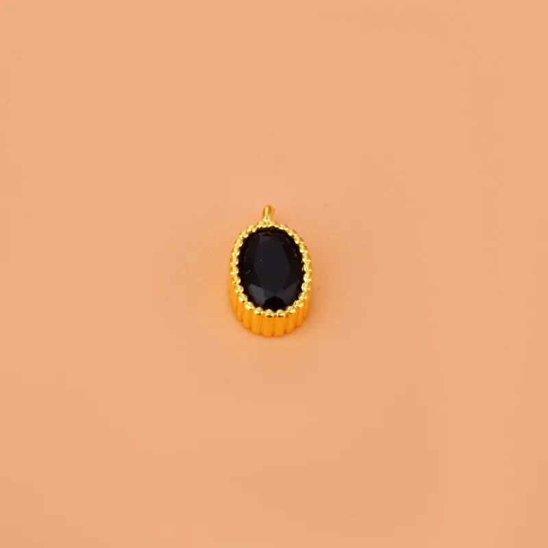 1 Stück 8.8*5.2mm Loch Unter 1mm 925 Sterling Silber Zirkon Geometrisch Polierte Anhänger Schmuck Zubehör | Shop Nory