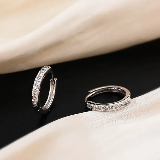 1 Paar 925 Sterling Silber 925 Sterling Silber Ohrringe Geometrische Ohrringe | Shop Nory