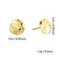 1 Paar 925 Sterling Silber 925 Sterling Silber Ohrringe Geometrische Ohrstecker | Shop Nory