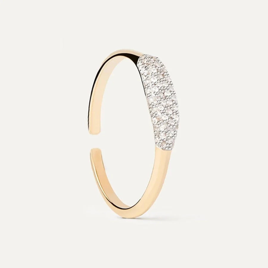 925 Sterling Silver Geometrische Offene Ringe 925 Sterling Silver Ringe | Shop Nory