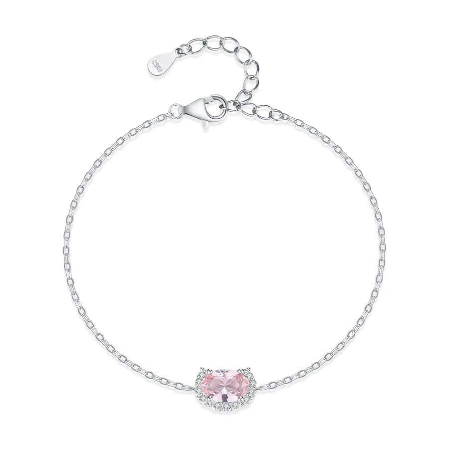 925 Sterling Silber Zirkon Geometrische Armbänder | Shop Nory