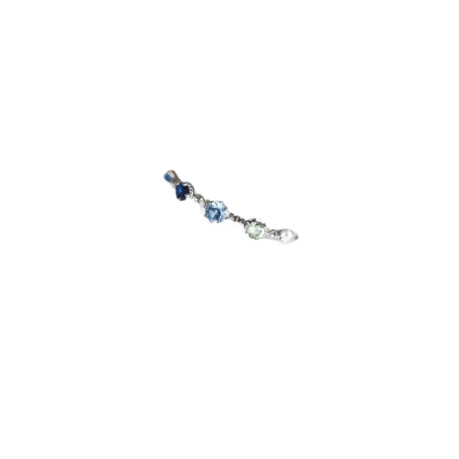 925 Sterling Silber Zirkon Geometrische Offene Ringe 925 Sterling Silber Ringe | Shop Nory