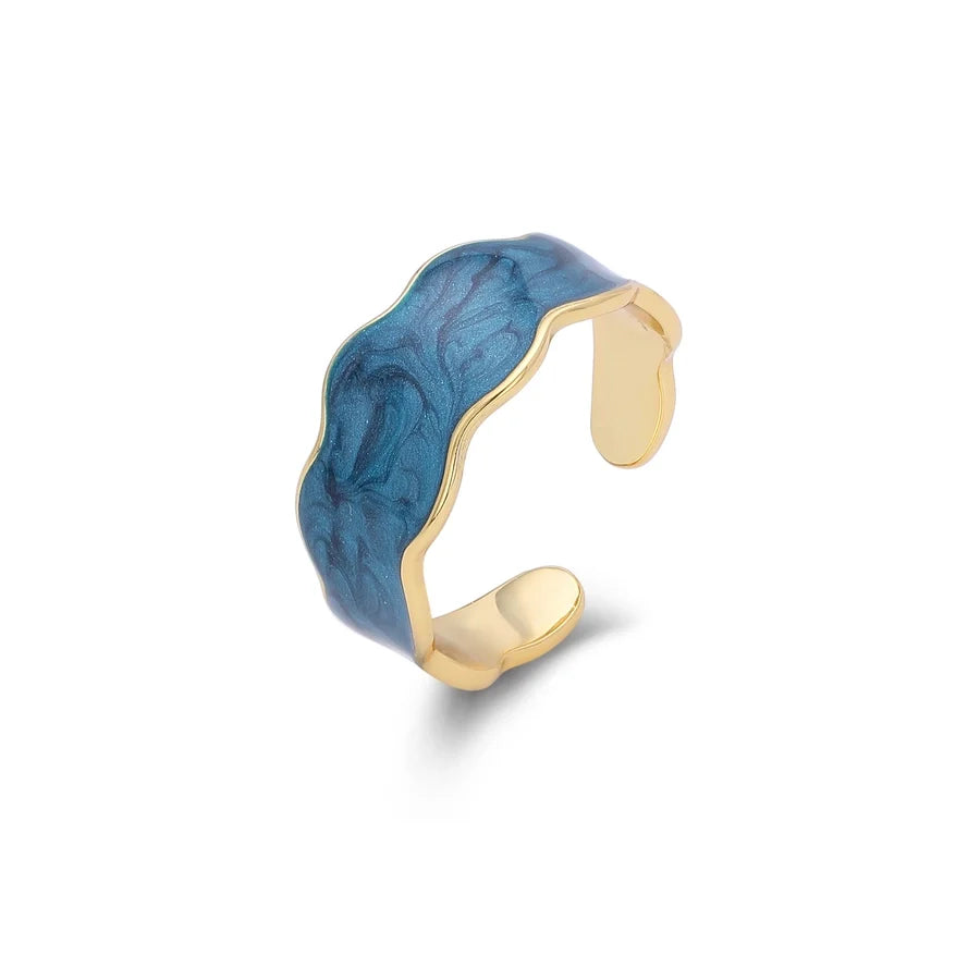 18K vergoldet Weißgold plattiert Rhodium plattiert 925 Sterling Silber geometrische Ringe 925 Sterling Silber Ringe | Shop Nory