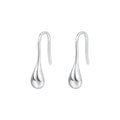 1 Paar 925 Sterling Silber 925 Sterling Silber Ohrringe Wassertropfen Ohrhaken | Shop Nory