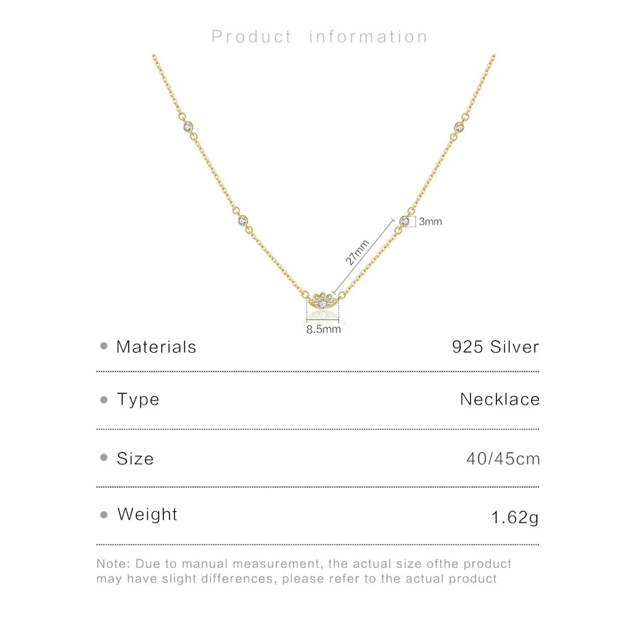 925 Sterling Silber Zirkon Kabelkette Teufelsauge Anhänger Necklace | Shop Nory