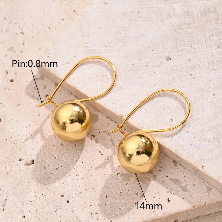 1 Paar/Verpackung 18K vergoldet 925 Sterling Silber Perle Labradorit Pentagram Herzform Ball Ohrringe Ohrstecker | Shop Nory