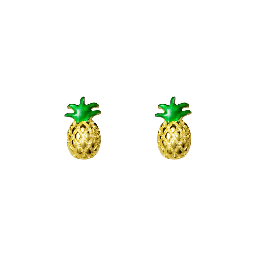 1 Paar 925 Sterling Silber Ananas Ohrringe | Shop Nory