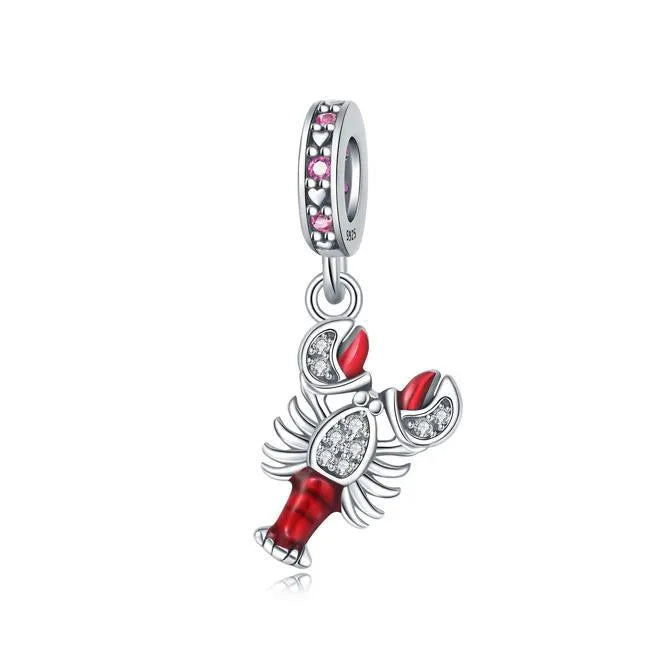 1 Stück 10*12mm 925 Sterling Silber Zirkon Herzform Fisch Polierte Perlen Schmuck Zubehör | Shop Nory
