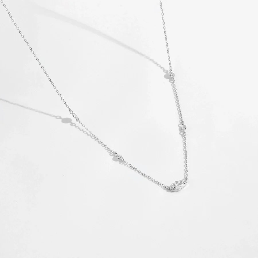 925 Sterling Silber Zirkon Kabelkette Teufelsauge Anhänger Necklace | Shop Nory