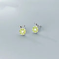 1 Paar 925 Sterling Silber Zitronen Ohrstecker | Shop Nory
