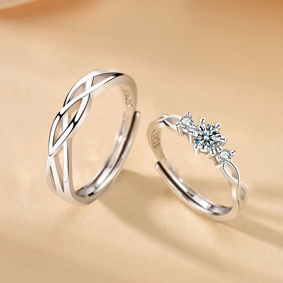 925 Sterling Silber Ovalringe 925 Sterling Silber Ringe | Shop Nory