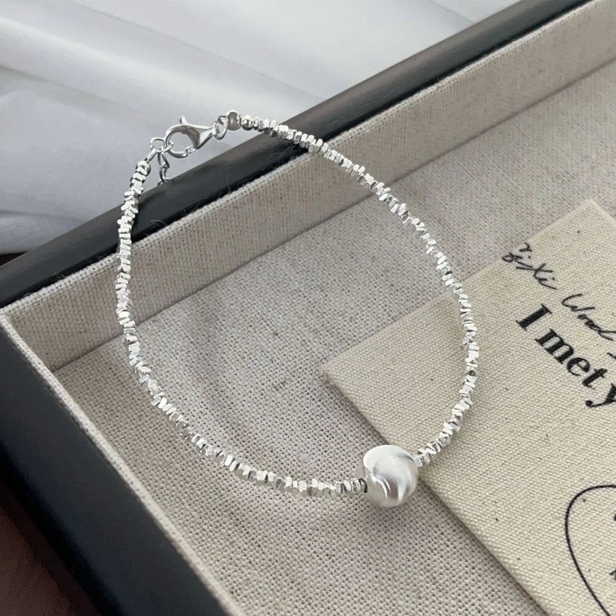 925 Sterlingsilber Armbänder Eleganter Einfacher Stil | Shop Nory