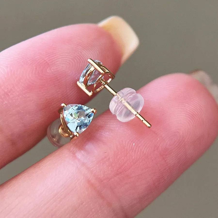 1 Paar 925 Sterling Silber 925 Sterling Silber Ohrringe Geometrische Ohrstecker | Shop Nory