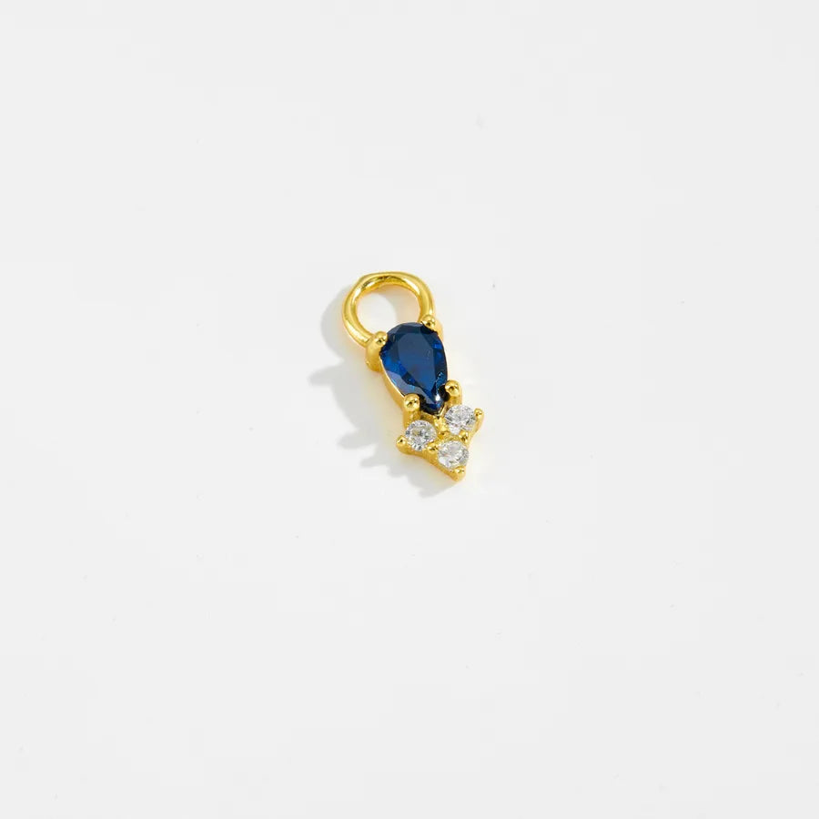 1 Stück 12,5 mm 925 Sterling Silber Zirkon Mond Schlange Polierte Anhänger Schmuck Zubehör | Shop Nory
