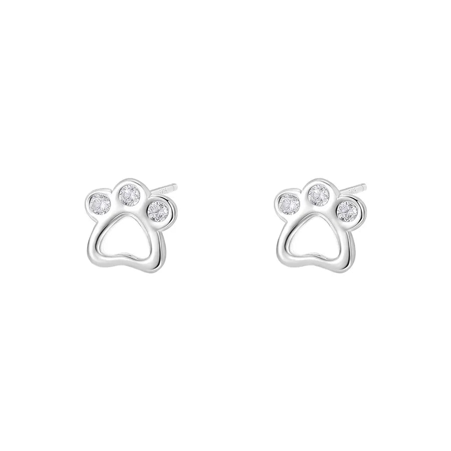 1 Paar S999 Silber Zirkon 925 Sterling Silber Ohrringe Hp-00010 Ohrstecker | Shop Nory