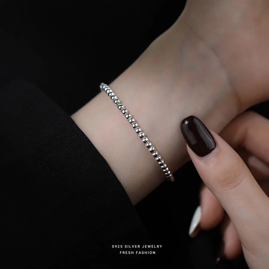 925 Sterling Silber Boxkette Armbänder Lässig | Shop Nory