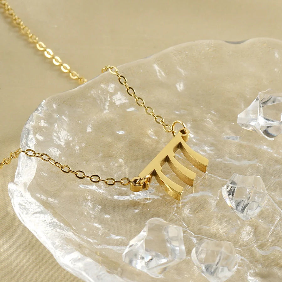 Angel Number Halskette Unisex in Edelstahl - 18k vergoldet | Shop Nory