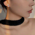1 Paar Sterlingsilber Geometrische Ohrstecker | Shop Nory