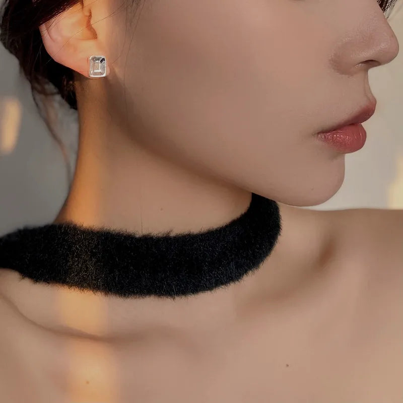 1 Paar Sterlingsilber Geometrische Ohrstecker | Shop Nory