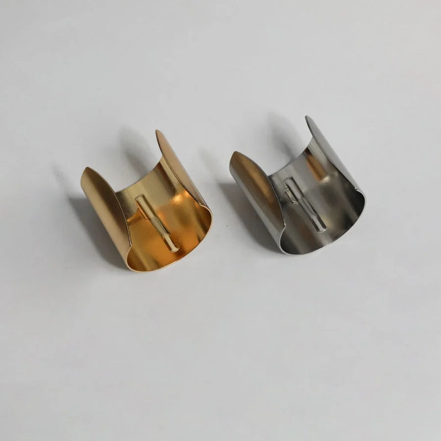 Zopf Haarklemme aus Metall in silber oder gold - Trend 2024 | Shop Nory