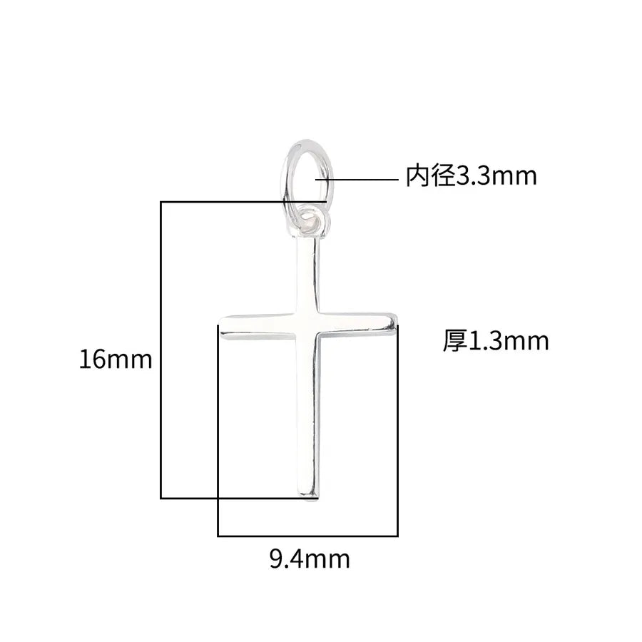 1 Stück 16*9,4 mm Loch 3~3,9 mm 925 Sterling Anhänger Schmuck Zubehör | Shop Nory