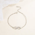 925 Sterling Silber Kabelkette Armbänder Einfacher Stil Klassischer Stil | Shop Nory