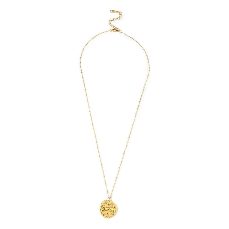 Halskette "Zodiac" in Edelstahl - 18k vergoldet | Shop Nory
