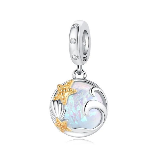 1 Stück 10*12mm 925 Sterling Silber Zirkon Herzform Fisch Polierte Perlen Schmuck Zubehör | Shop Nory