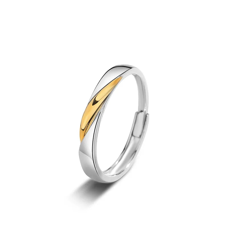 925 Sterling Silber Zirkon Runde Offene Ringe | Shop Nory