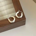 1 Paar 925 Sterling Silber 925 Sterling Silber Ohrringe Geometrische Hoop Ohrringe | Shop Nory