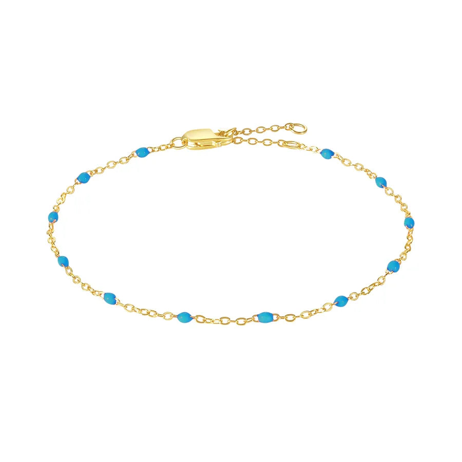 925 Sterling Silver Kabelkettchen Armbänder Einfacher Stil | Shop Nory