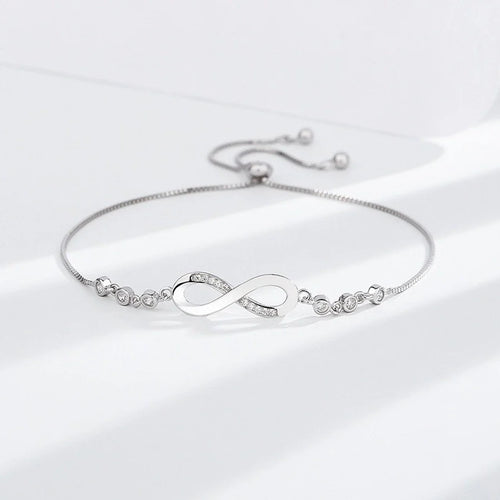 925 Sterling Silver Boxchain Armbänder Elegant Glam | Shop Nory