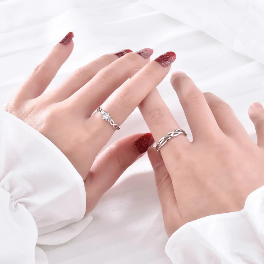 925 Sterling Silber Ovalringe 925 Sterling Silber Ringe | Shop Nory