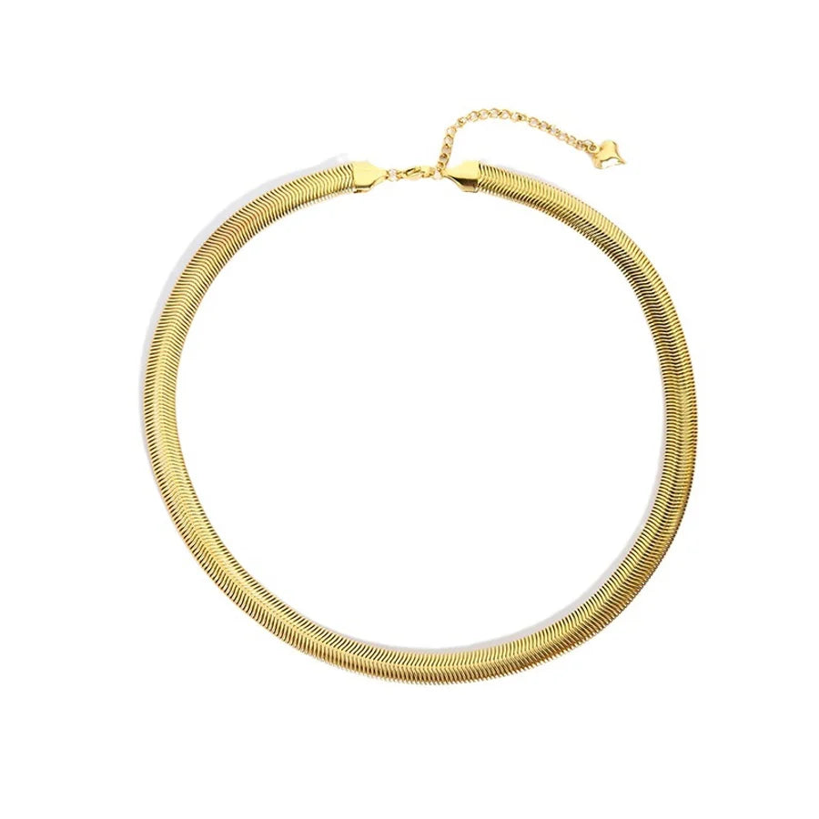Halskette "Ashley" in Edelstahl - 18k vergoldet | Shop Nory