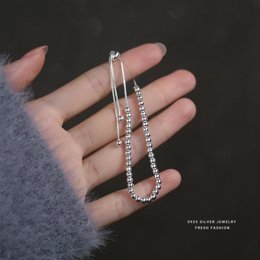 925 Sterling Silber Boxkette Armbänder Lässig | Shop Nory